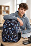 Rlx-2110 School Bag, Everyday Bag, Travel Bag, University Bag, BLACK - 2