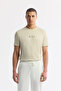 Men's White Elastic Waist Lace-Up Bi-Stretch Regular Fit Sweatpants A51Y3408 - 4