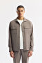 Men's Mink Classic Collar Wrinkle-Free Comfort Fit Shirt Jacket A51Y2118 - 2
