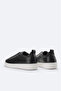 Men's Black 100% Leather Flexible Sole Lightweight Casual Shoes A51Y8001 - 3