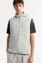 Men's Stone Stand Collar Water Repellent Windproof Bi-Stretch Comfort Fit Vest A51Y6552 - 7
