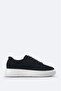 Men's Black 100% Suede Flexible Sole Lightweight Casual Shoes B008002