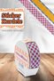 Self Adhesive Woven Ribbon Sticker Ribbon