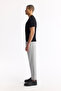 Men's Black Crew Neck Rayon Knitwear Regular Fit T-Shirt A51Y5004 - 3
