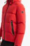 Men's Red Hooded Water Repellent Windproof -5 Degree Resistant Comfort Fit Puffer Coat B00604 - 3