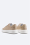 Men's Beige 100% Leather Flexible Sole Lightweight Casual Shoes B008000 - 5