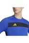 Tiro 25 Essentials Blue Jersey T-Shirt JW4613 - 3