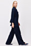 Women's Textured Wide-Leg Pants - 3