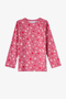 Girl Child Dusty Rose Mailing Friend Cotton Long Sleeve 2-Piece Pajama Set - 3