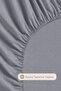 Bruno Duvet Cover Set Single Fitted Sheet (160X220 cm) Gray - 6