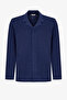 Men's Navy Blue Navy Season Long Sleeve Shirt Pants Pajama Set - 2