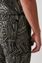 Men's Mink 100% Viscose Side Pocket Lace up Waist Shorts A31Y3720 - 8