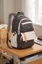 Rlx-2059 School Backpack Student Daily Travel Holiday Sports Walking Trip Smoked