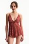 Burgundy Teddy Jumpsuit