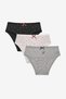Mixed Color Girl's Ladybug 3-Piece Panties