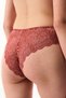 Burgundy Lace Slip Panties - 2