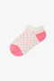 Girl's Marsmelov Neon Fun Geometric Patterned 4 Pairs of Booties Socks - 2
