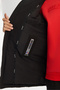 Men's Black Hooded Water Repellent Windproof Goose down Comfort Fit Coat A42Y6044 - 3
