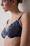 Sutien Broderie Wire bleumarin - 4