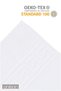 Set of 6 Greek Towels - 2 Hand Towels 50X90, 2 Bath Towels 70X140, 2 Foot Towels 50X70 - 3