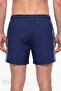 Men's Blue Retro Tennis Swim Shorts - 2