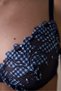 Sutien Broderie Wire bleumarin - 5