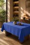 American Service, 130 X 280 Cobalt Blue Tablecloth