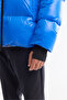 Men's Cobalt blue Hooded 100% Goose down Water Repellent Windproof -20 Degree Resistant Shiny Comfort Fi - 6
