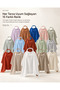 4 Layer Muslin Nursing Cover and Stroller Cover 80 X 110 Cm, (Wiht Underwire) 100% Cotton with Tassels White - 4