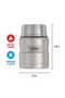 Sk3000 King Food Thermos 0,47Lt Steel - 4