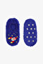 Cobalt Blue Boy's Space Planet Embroidered Non-Slip Sole Home Shoes - 4