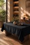 American Service, 130 X 230 Black Tablecloth