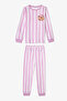 Girl's Capy Community Cotton Long Sleeve 2-Piece Pajama Set - 2