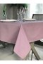 American Service, 130 X 230 Dried Rose Tablecloth - 2