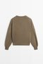 %100 Yün Oversize Triko Kazak - 8