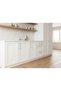 Esin White Gold 160 mm Handle Luxury Country Kitchen Furniture Cabinet Drawer Handle - 4