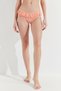 Multicolored Lea Slip Bikini Bottom