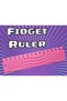 3D Printing Tactile Fidget Ruler - Embossed Stress and Focus Toy - Pink - 2