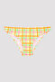 Multicolored Candy Slip Bikini Bottom - 4