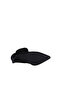 2660 Genuine Leather Thin Heeled Women's Boots Black Suede Pointed Toe - 3