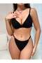 Women's black swimsuit bikini 5183