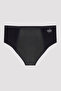 Non-Marking Black High Waist Menstrual Night Panties - 4