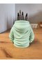 3D Printed Hooded Sweatshirt Pen Holder - Desktop Organizer-Mint - 4