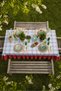 Plaid Patterned Blue Polka Dot Ruffled Tablecloth – Country Style Decorative Garden Kitchen and Balcony Tablecloth - 3