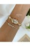 Vintage White Stone Adjustable Cord Women's Watch - 2