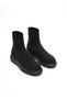 Magosa premium knit slip-on men's sports boot - black - 2