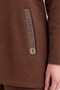 Sim Detailed Cashmere Double Set Brown - 5