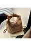 Life Women's Stylish Fur Zippered Soft Plush Shoulder Bag