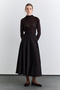 Buy Detailled Wide Skirt Brown - 5
