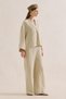 Muslin Wide Sleeve Blouse Sand - 2